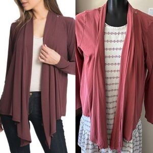 Bun Maternity So Soft Three-Way Maternity/Nursing Wrap in Dark Coral Pink